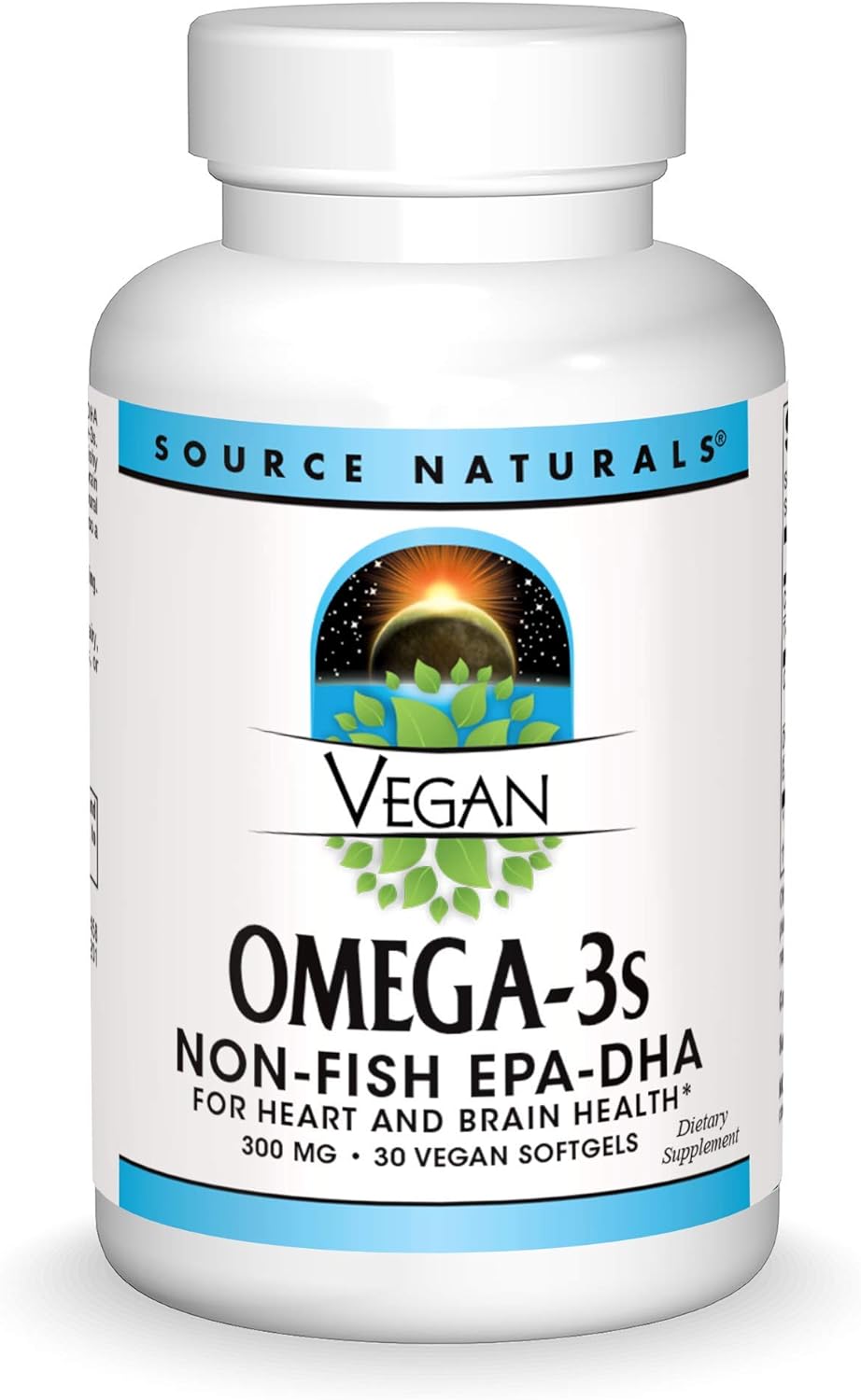 Source Naturals Vegan Omega-3s, Non-Fish EPA-DHA, for Heart and Brain