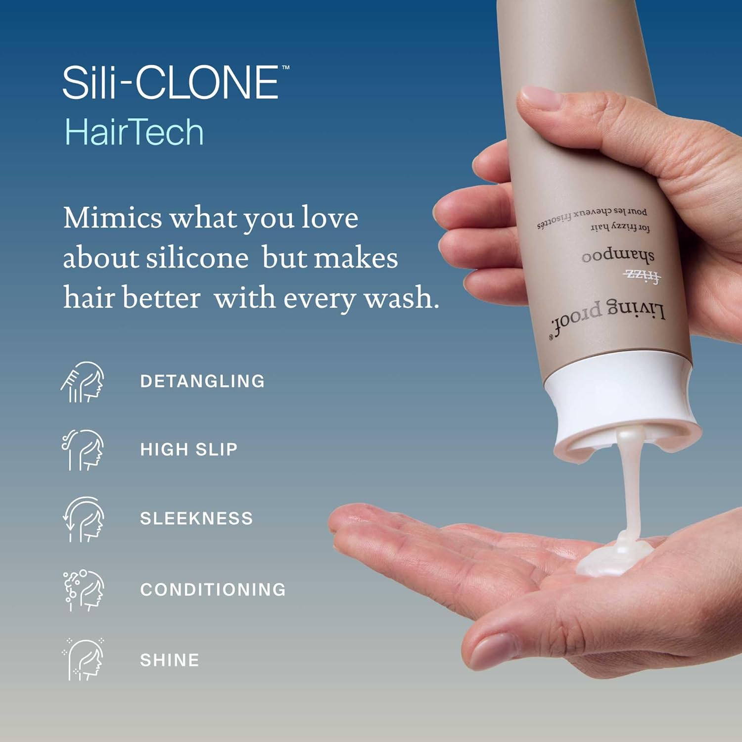 Living Proof No Frizz Shampoo, Controls Frizz, Smoothes And Softens Hair For All Hair Types, 8 Oz : Beauty & Personal Care