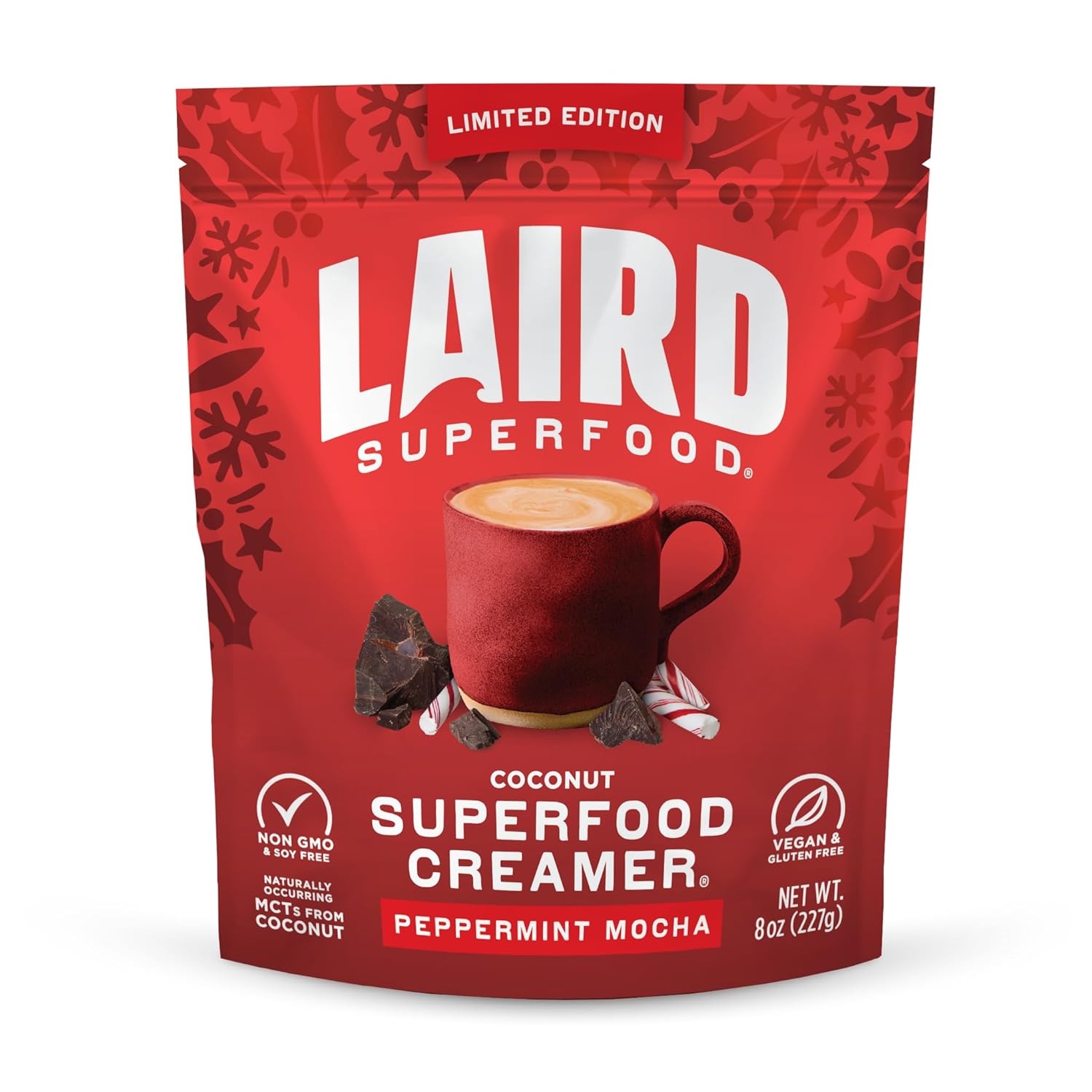 Laird Superfood Non-Dairy Superfood Creamer (Pumpkin Spice, 32Oz)