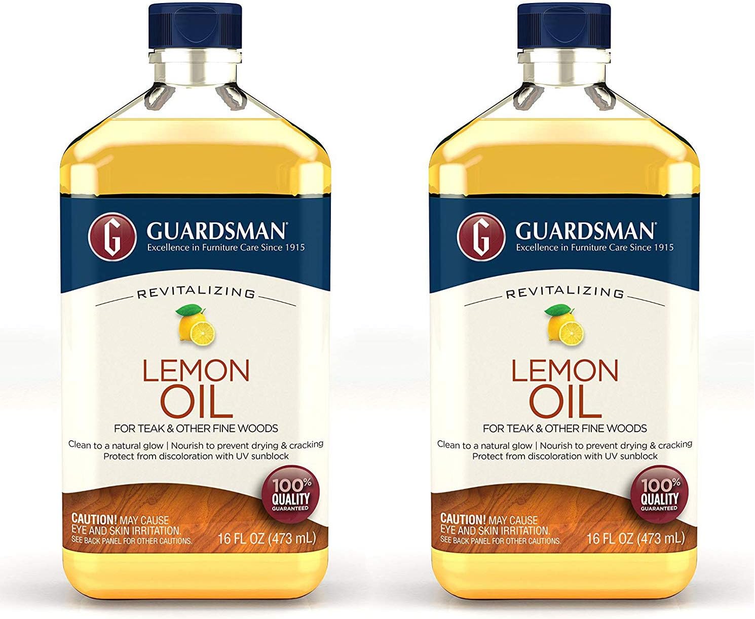 Guardsman Revitalizing Lemon Oil For Wood Furniture - 16 oz (2)