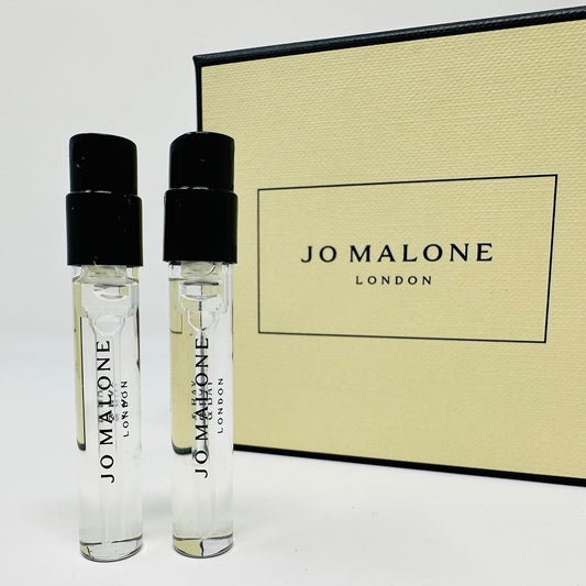 Jo Malone London Scent Pairing Duo Blackberry & Bay + Peony & Blush Suede Sample Vial 0.05Oz/ 1.5Ml Ea : Beauty & Personal Care