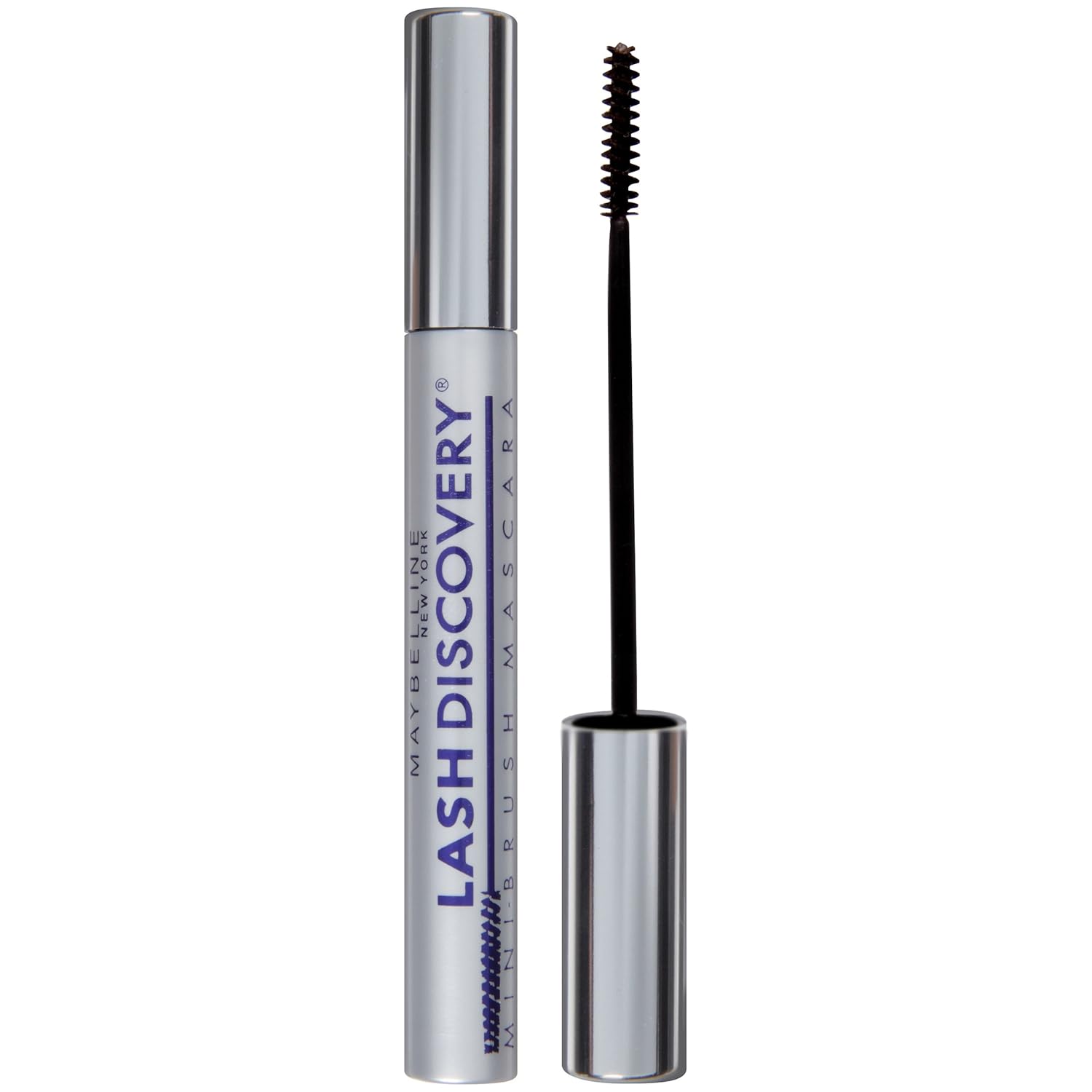 Maybelline New York Lash Discovery Mini-Brush Washable Mascara, Very Black, 0.16 Fl. Oz