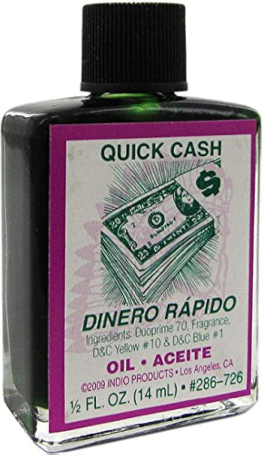 Indio Oil- Quick Cash 1/2Oz : Health & Household