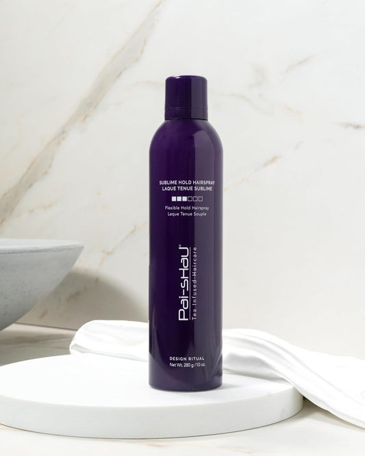 Pai-Shau Sublime Hold Hairspray - Medium Hold Flexible Hairspray - 10 Oz
