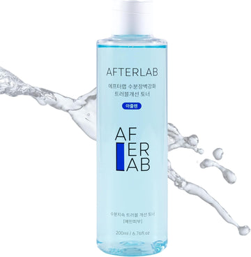 Afterlab Hydrating Barrier Clarifying Toner Azulene - Ph5.5 Water-Based Hydrating Toner For Soothing Skin And Reducing Breakouts - Korean Skin Care Toner (6.76 Fl Oz)