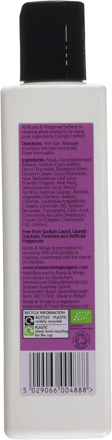 Roots & Wings Organic Gentle Lavender And Chamomile Shampoo 250Ml