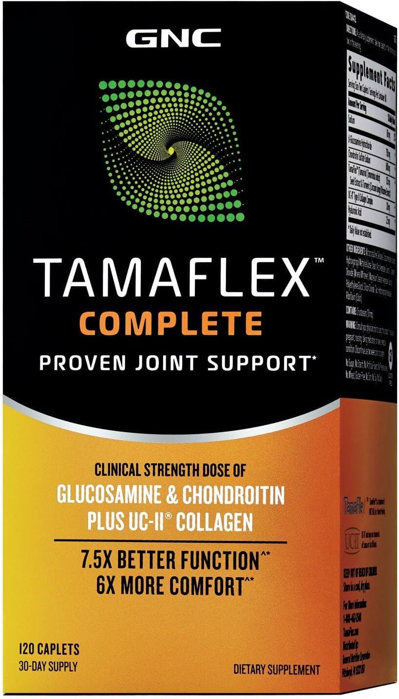 Gnc Tamaflex Complete, 120 Caplets, Joint Support