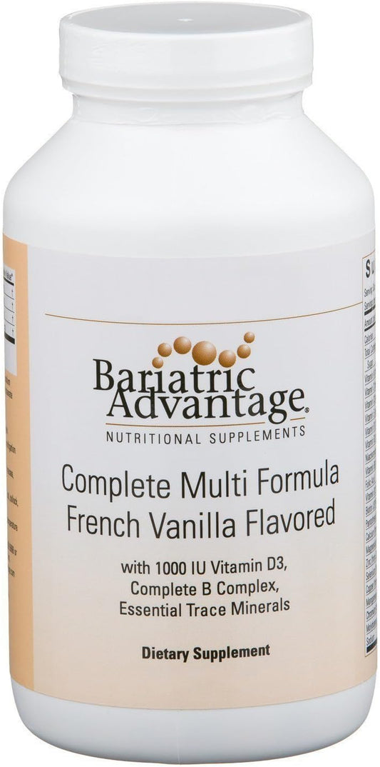 Bariatric Advantage Essential Multi without Iron, Chewable Multivitamin for Bariatric Surgery Patients, Includes Vitamin B12, C, D and Folate - Berry, 60 Count