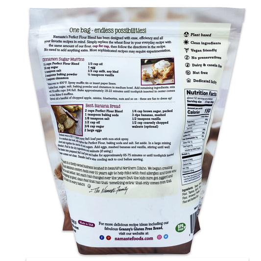 Namaste Foods - Gluten Free Perfect Flour Blend, 5lb