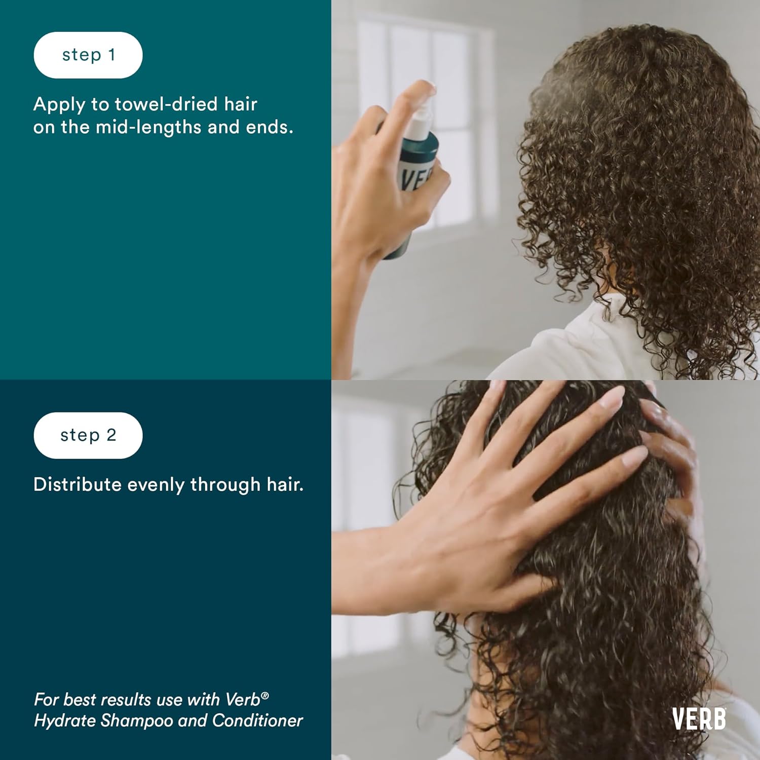 VERB® Hydrate Leave-in Conditioner, 6.5 oz : Beauty & Personal Care