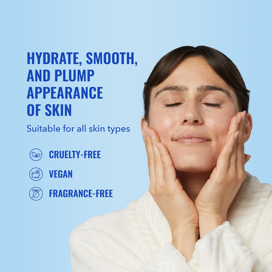 Good Molecules Hyaluronic Acid Serum - Hydration For Dry Skin To Moisturize, Plump, And Firm - 1% Ha, Anti-Aging Water-Based Skincare For Face