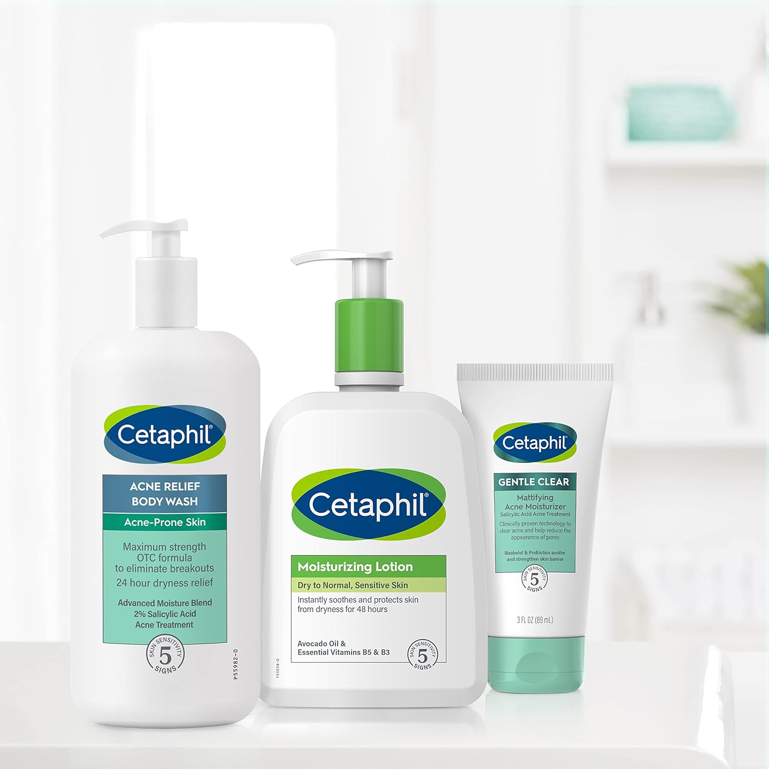 Cetaphil Body Wash, Acne Relief Body Wash With 2% Salicylic Acid To Eliminate Breakouts, Gently Exfoliates And Provides 24Hr Dryness Relief, 20 Oz : Beauty & Personal Care