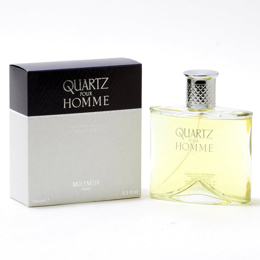 Quartz Pour Homme - Edt Spray 3.4 Oz : Eau De Toilettes : Beauty & Personal Care