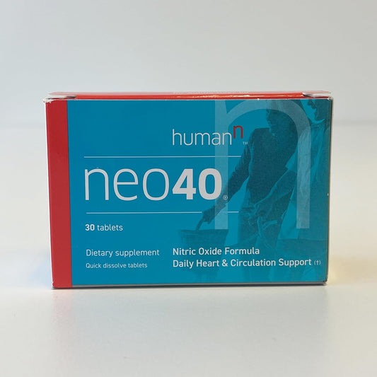 Humann Neo40 Daily Heart & Blood Circulation Supplements To Boost Nitric Oxide - Supports Blood Pressure - From Maker Of Superbeets -Includes 30 Dissolvable Tablets - Tasty Fruity Flavor