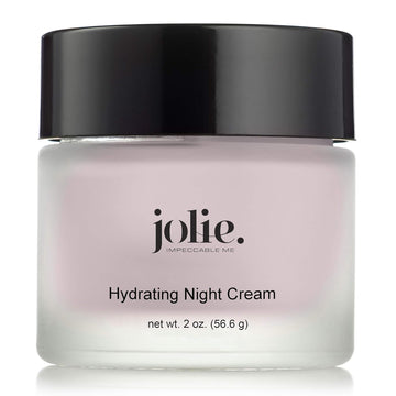 Jolie Hydrating Night Cream - P.M. Facial Moisturizer 2 Oz. : Beauty & Personal Care