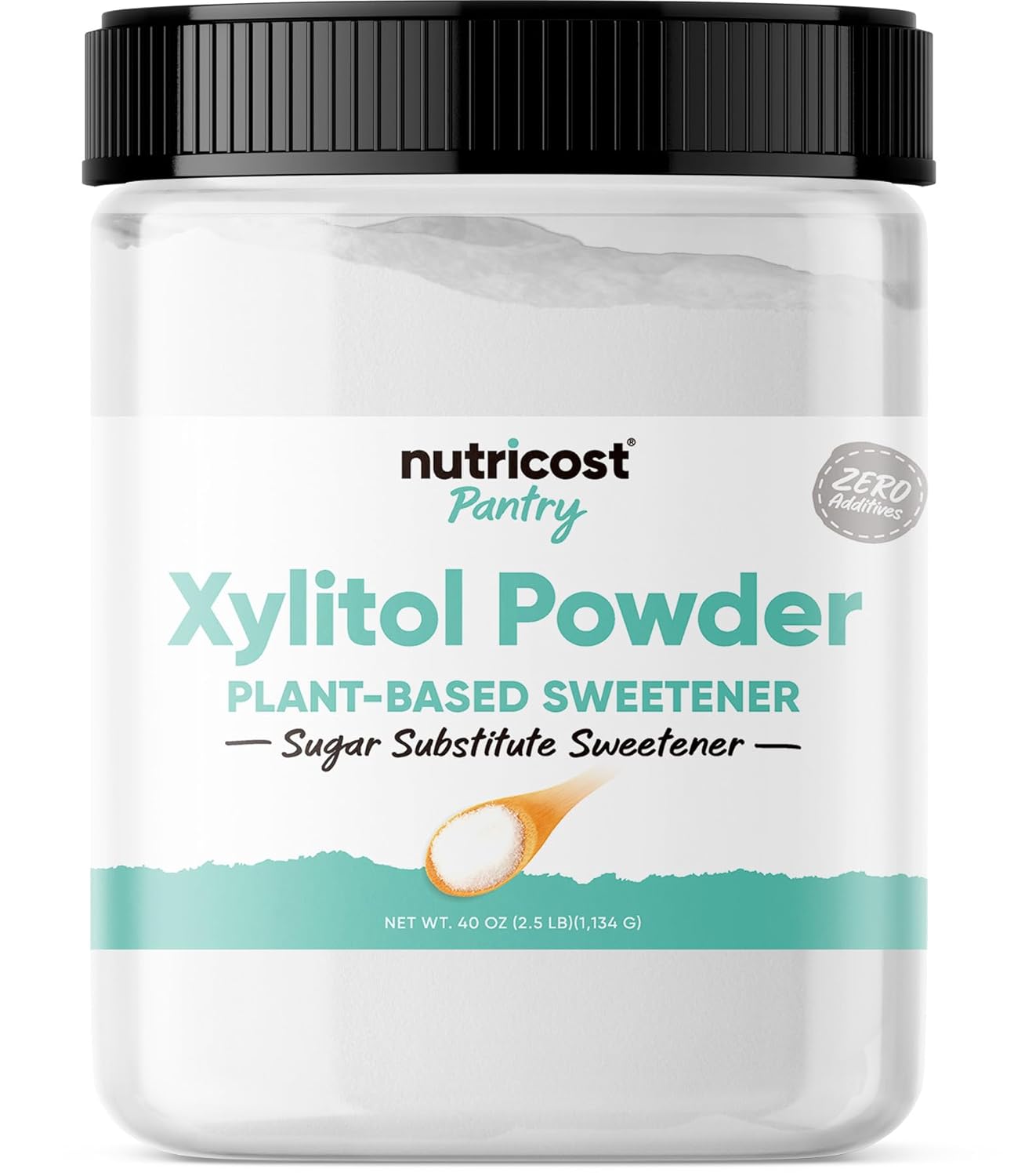 Nutricost Pure Xylitol Granulated Powder 2.5 Pounds - Granulated Crystals