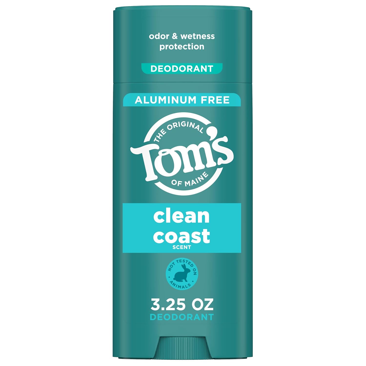 Tom’S Of Maine Clean Coast Natural Deodorant For Men And Women, Aluminum Free, 3.25 Oz