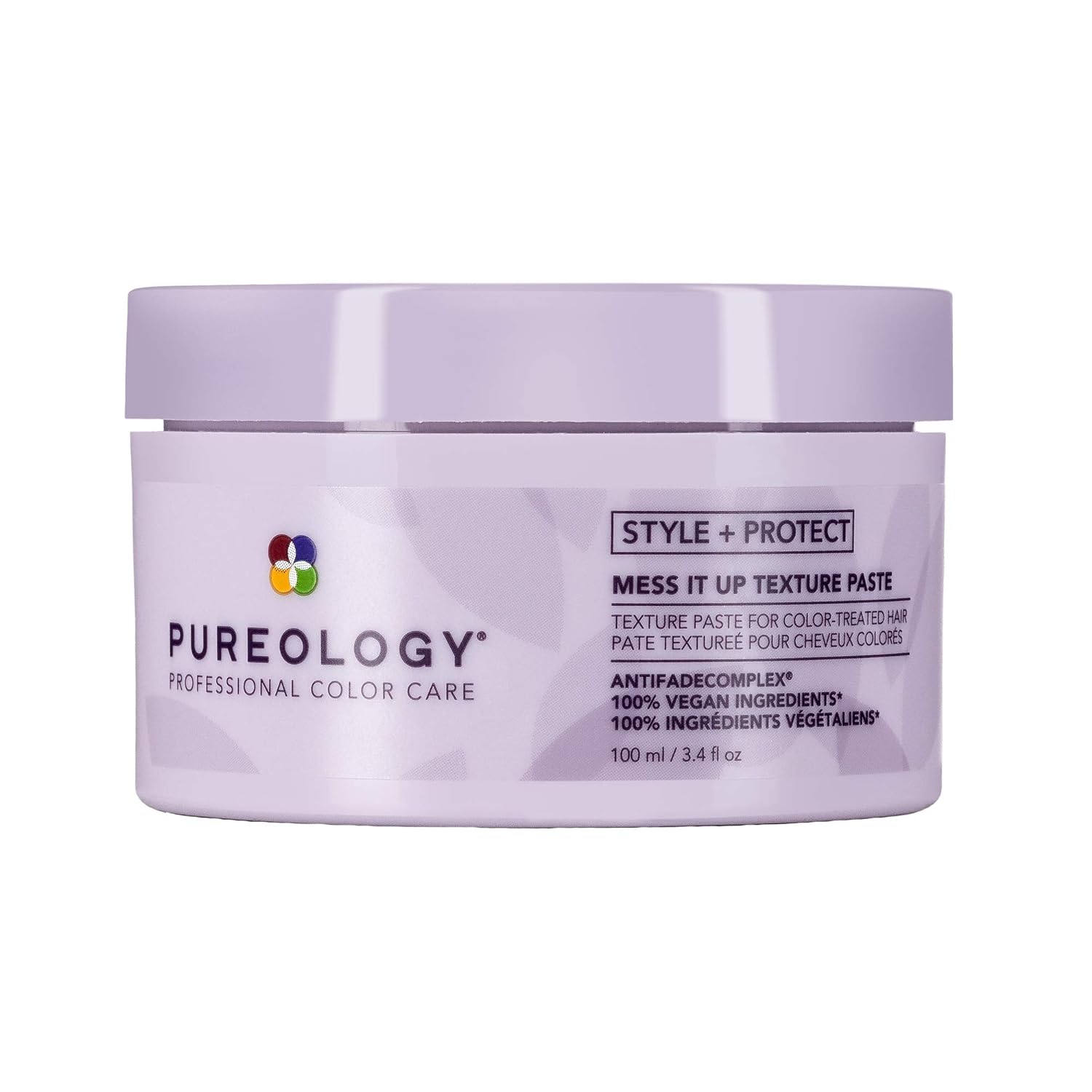 Pureology | Style + Protect Mess it Up Hair Texture Paste | Medium Hold | Vegan