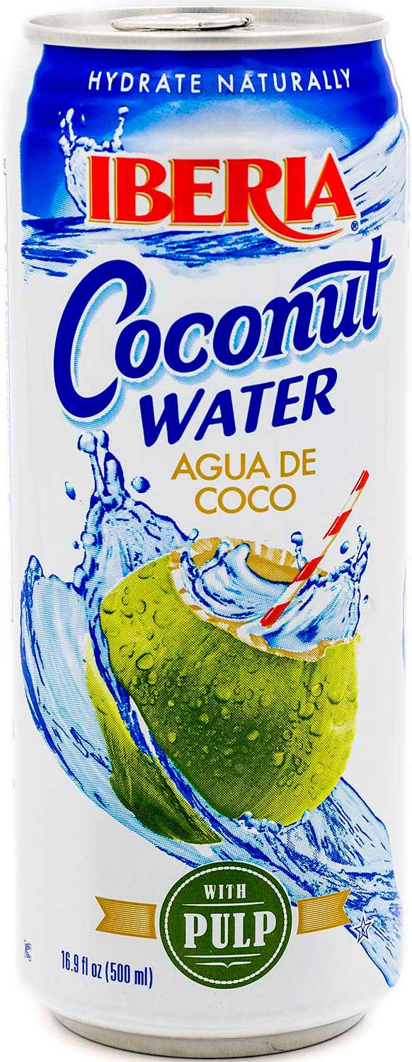 Iberia Coconut Water with Pulp 16.9 fl oz (Pack of 24)