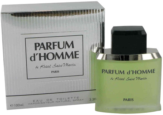 Parfum D' Homme Men Eau-De-Toilette Spray By Kristel Saint Martin, 3.4 Ounce : Colognes : Beauty & Personal Care
