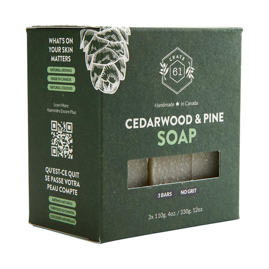 Handmade In Canada, Plant Based Cold Process Natural Bar Soap For Face And Body, With Premium Essential Oils, For Men And Women 3 Pack (Vanilla Orange)