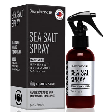 Sea Salt Spray For Men – Hair Texture Spray Adds Instant Volume, For Lightweight Natural Textured Look, Lumber Yard Scent, Achieve Effortless Style & All-Day Hold