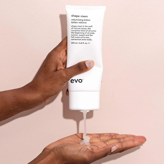 Evo Shape Vixen Volumizing Lotion - Professional Hair Styling Blow Dry Texture Mask For Fine Thin Straight Hair