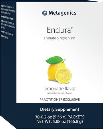 Metagenics Endura Hydrating Drink Mix to Support Fluid Balance and Res