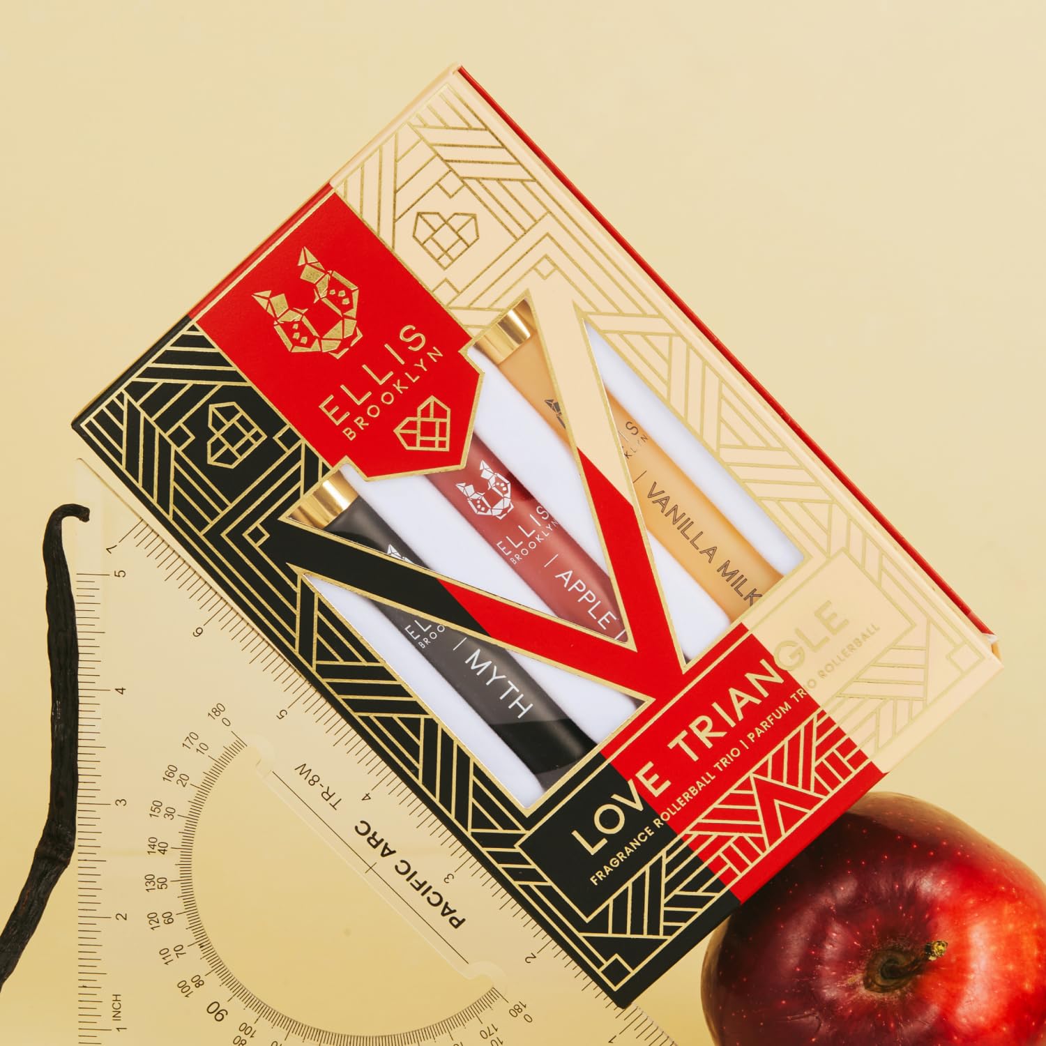 Ellis Brooklyn Chapters Mini Fragrance Gift Set – 4 X 7.5Ml Eau De Parfum, Mini Dabbers – Includes Myth, Salt, Sun Fruit & Vanilla Milk – Luxury Vegan & Cruelty-Free Perfume Gift Set : Beauty & Personal Care