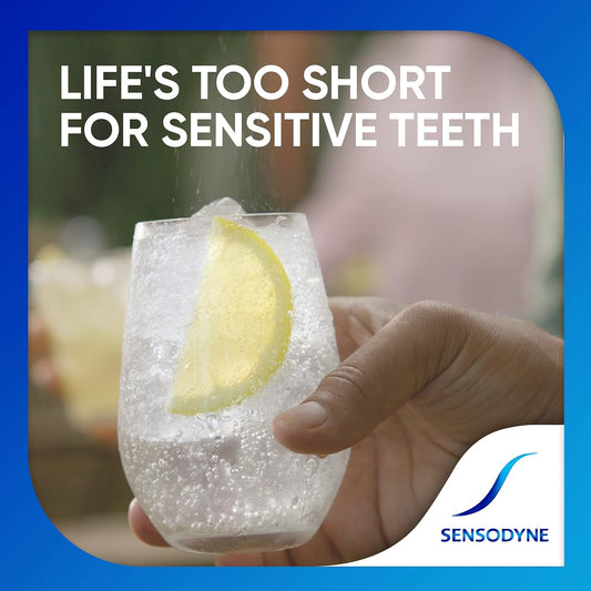 Sensodyne Repair And Protect Whitening Toothpaste, Toothpaste For Sensitive Teeth And Cavity Prevention, 3.4 Oz (Pack Of 3)