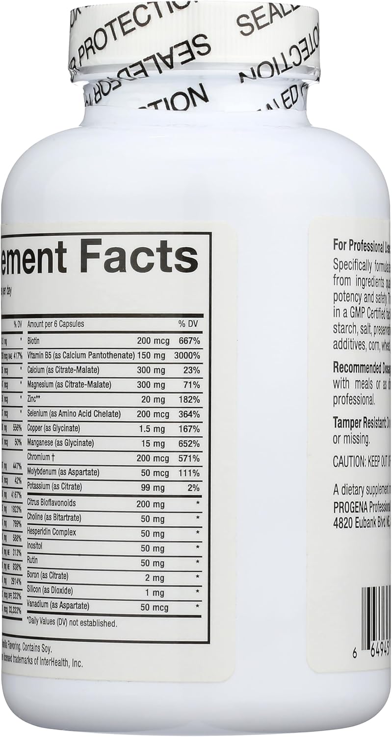 Progena - Provite Plus - Vitamin Complex (180 Capsules)
