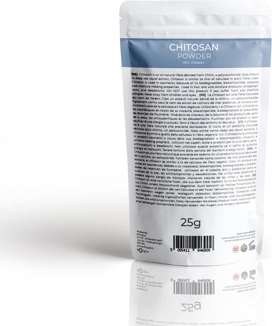 Mystic Moments | Chitosan Powder 25G Pure & Natural Gmo Free