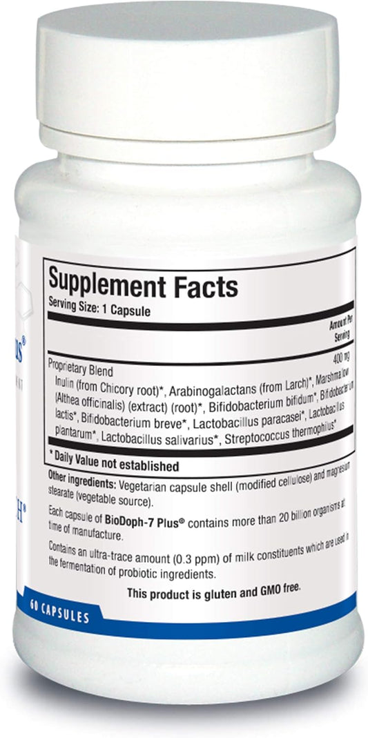 Biotics Research BioDoph-7 Plus (60 Capsules), 1285, White