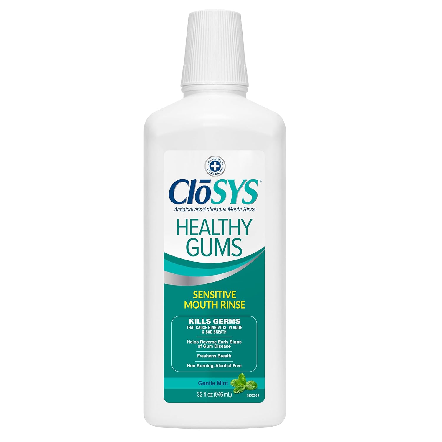 Closys Healthy Gums Oral Rinse Mouthwash - 32 Fl Oz