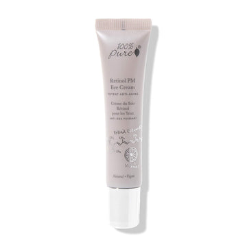 100% Pure Retinol Eye Pm Cream, Anti-Aging Eye Cream For Wrinkles, Pure Retinol Cream, Wrinkle Cream Promotes Collagen (0.5 Oz)