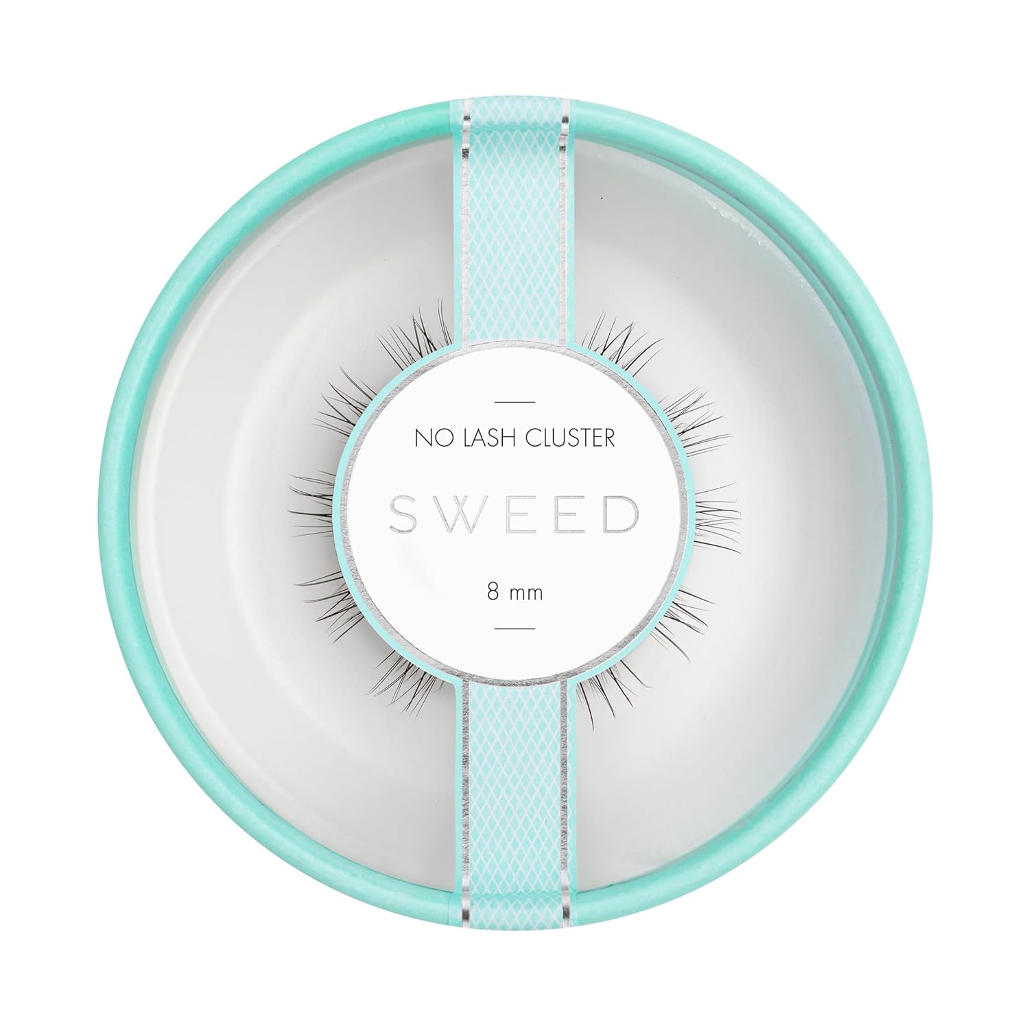 Sweed - No Lash Cluster Duo False Eyelashes | Natural, Defined Look | Easy-To-Apply, Beginner Friendly | Vegan, Cruelty-Free, Clean Beauty (Medium; 8Mm + 10Mm)