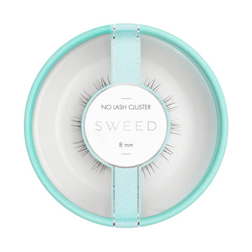 Sweed - No Lash Cluster Duo False Eyelashes | Natural, Defined Look | Easy-To-Apply, Beginner Friendly | Vegan, Cruelty-Free, Clean Beauty (Medium; 8Mm + 10Mm)