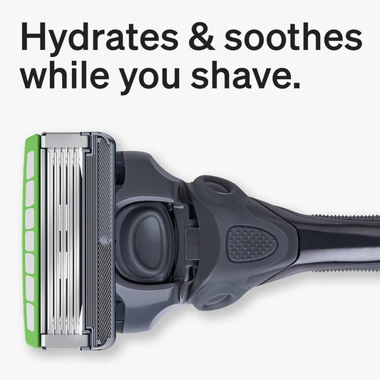 Schick Hydro Sensitive Razor for Men — Razor for Men Sensitive Skin with 17 Razor Blades