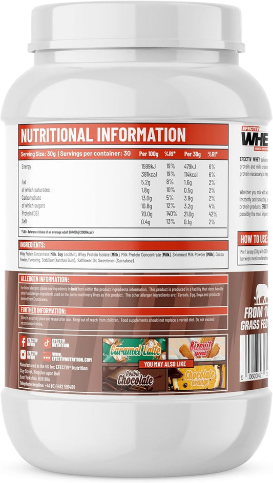 Efectiv Whey Protein 900G (Choco Bueno)
