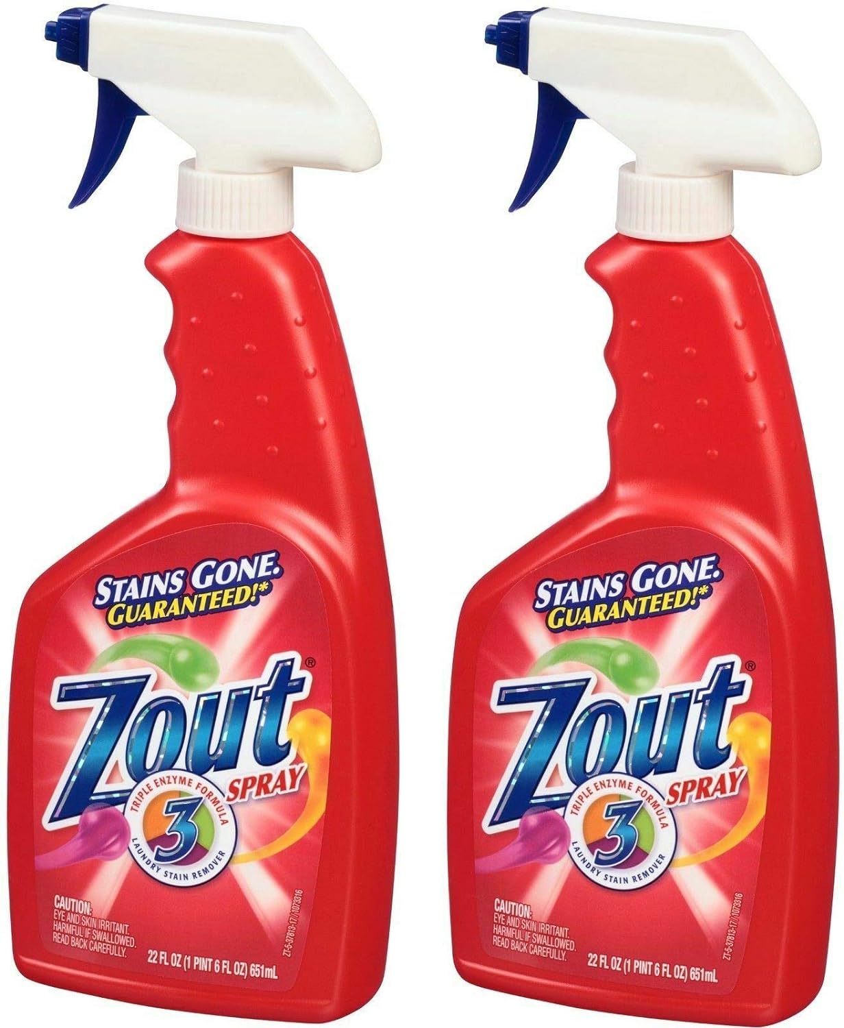 Zout Laundry Stain Remover - 22 oz - 2 pk : Health & Household