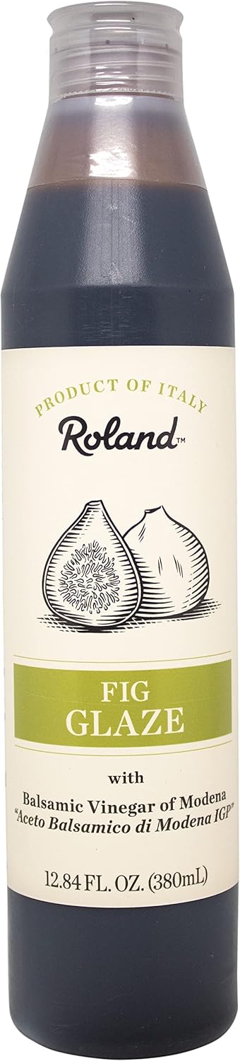 Roland Foods Fig Balsamic Vinegar Glaze Of Modena, Specialty Imported Food, 12.84-Ounce