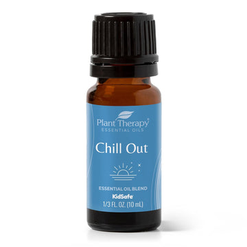 Plant Therapy Chill Out Essential Oil Blend (Formally Let It Go) For Stress & Calming Relief 100% Pure, Undiluted, Natural Aromatherapy, Therapeutic Grade 10 Ml (1/3 Oz)