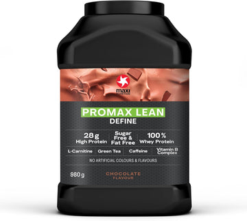Maxinutrition - Promax Lean, Chocolate - Whey Protein Powder For Lean Muscle Development – Sugar Free, Fat Free, 28G Protein, 128 Kcal Per Serving, 980G