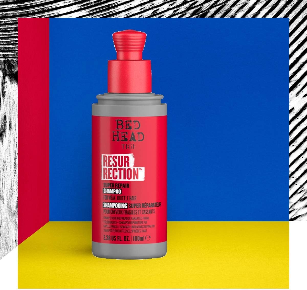 Bed Head by TIGI - Resurrection Repair Shampoo - Ideal for Damaged Hair - Travel Size - 100 ml : Amazon.co.uk: Beauty