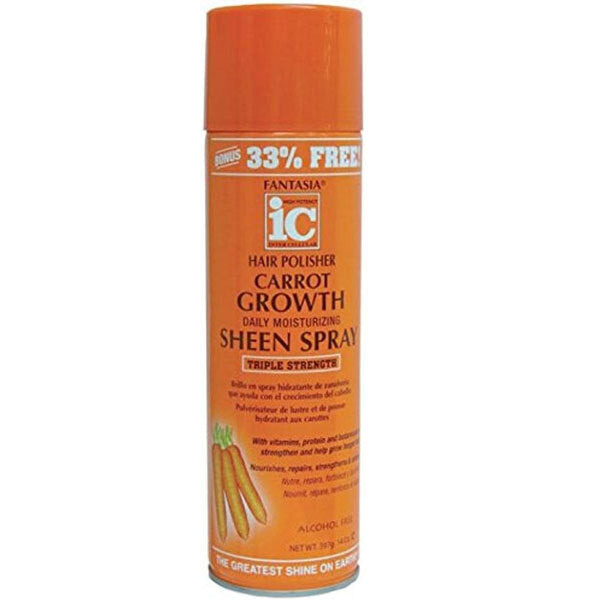 Fantasia Ic Hair Polisher Carrot Growth Sheen Spray