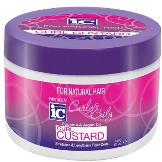 Fantasia Ic Coconut And Argan Oil Curl Custard