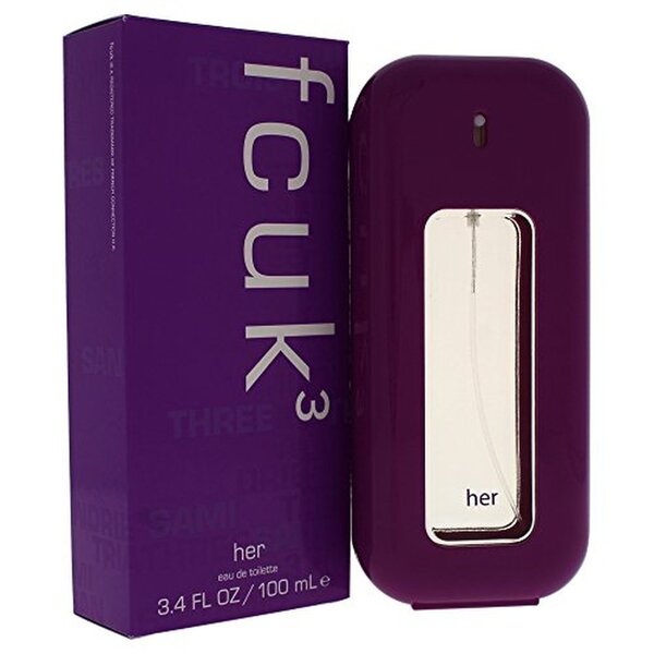 Fcuk Fcuk 3 Eau De Toilette 100Ml Spray