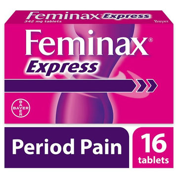 Feminax Express Period Pain & Cramps 16 Tablets