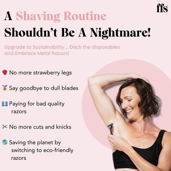 Ffs Beauty Shaving Essentials - 1 Blade & Shower Holder