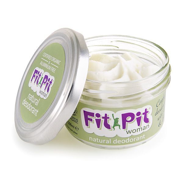 Fit Pit Woman Organic Natural Deodorant Aluminum Free 100Ml